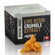Eighty8 Crumble Live Resin Extract CBD 82% 1gr