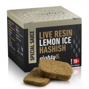 Eighty8 Hashish Lemon ice Live Resin CBD 50% 1gr