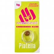 Weedbeat Legal THC Hash Piatella 1gr