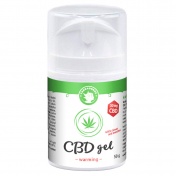 Cannadorra CBD 50mg Warming Gel 50gr