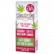 Cannabissimo Καφές με Άνθη Κάνναβης πλούσιος σε CBD Αλεσμένος 250g