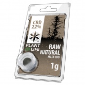 Plant of Life Raw Natural 22% CBD Jelly 1gr