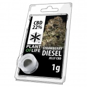 Plant of Life Strawberry Diesel 22% CBD Jelly 1gr