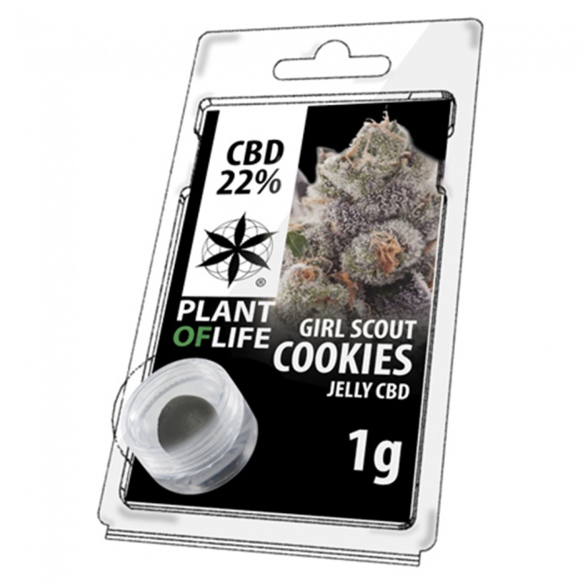 Plant of Life Girl Scout Cookies 22% CBD Jelly 1gr
