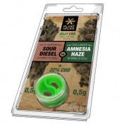 Plant of Life Sour Diesel VS Amnesia Haze 22% CBD Jelly 0,5gr + 0,5gr