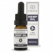 Endoca Hemp Oil Drops 300mg CBD 3% Mint & Chocolate 10ml