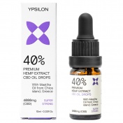 YPSILON 40% SUPER STRONG  Έλαιο Κάνναβης CBD 4000mg με Μαστιχέλαιο Χίου 10ml