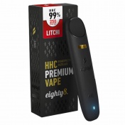 Eighty8 Ηλεκτρονικό Τσιγάρο Μιας Χρήσης 99% HHC Litchi 0,5ml