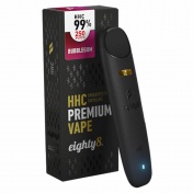 Eighty8 Ηλεκτρονικό Τσιγάρο Μιας Χρήσης 99% HHC Bubblegum 0,5ml