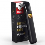 Eighty8 Ηλεκτρονικό Τσιγάρο Μιας Χρήσης 99% HHC Litchi 2ml