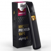 Eighty8 Ηλεκτρονικό Τσιγάρο Μιας Χρήσης 99% HHC Bubblegum 2ml