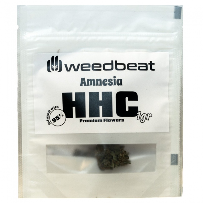 Weedbeat Flower 95% HHC Amnesia 1gr