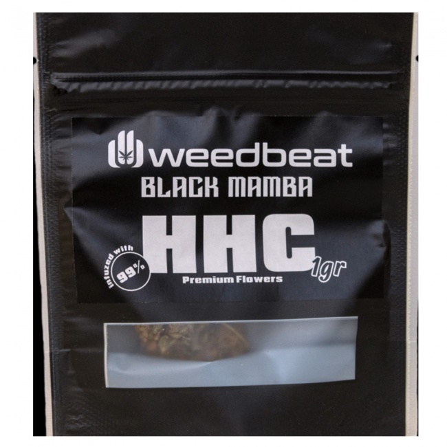 Weedbeat Flower 99% HHC Black Mamba 1gr