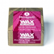 Hempoil Wax CBD Crumble Strawberry Cough Terpenes 500mg