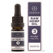 Endoca RAW Hemp Oil Drops 900mg CBD + CBDa (3%) 30ml