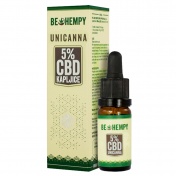 Be Hempy UniCanna Hemp Oil Drops 500mg CBD 5% 10ml