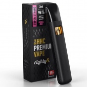 Eighty8 Ηλεκτρονικό Τσιγάρο Μιας Χρήσης 10-ΟΗ Super Strong 96% Bubblegum 2ml